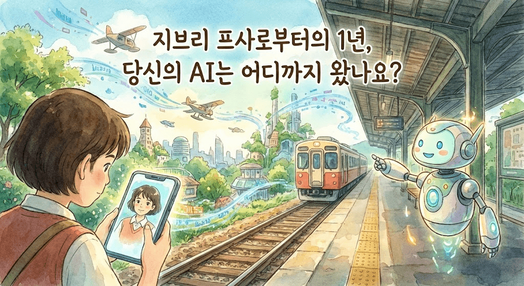 지브리 프사로부터의 1년, 당신의 AI는 어디까지 왔나요?